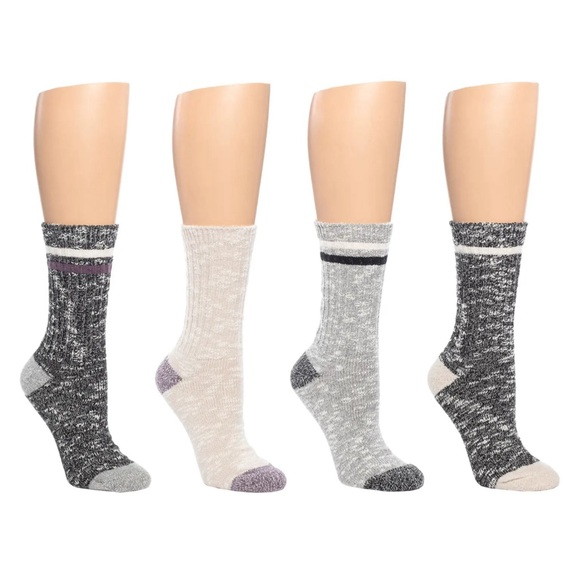 Bearpaw Boot Socks - 4 Pack - Picture 2 of 2